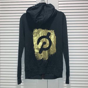 Peloton Black and Gold Hoodie